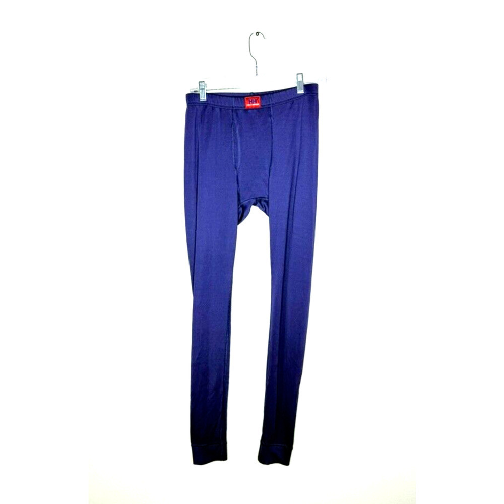 Helly Hansen Leggings Mens M Purple Baselayer Lifa Activewear Outdoor Running